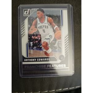 Anthony Edwards 2024-25 Donruss #28 - Franchise Features - Timberwolves